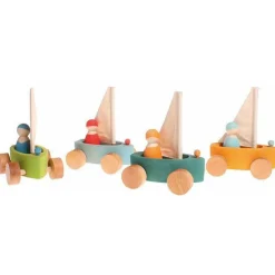 Little Land Yacht - Wooden Toy Sailboat