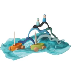 Little Land Yacht - Wooden Toy Sailboat