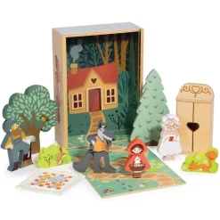 Little Red Riding Hood Wooden Story Box