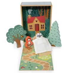 Little Red Riding Hood Wooden Story Box