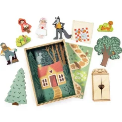 Little Red Riding Hood Wooden Story Box