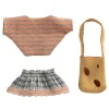 Little Sister Mouse Clothing Set and Bag