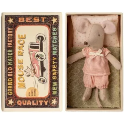 Little Sister Mouse in a Matchbox