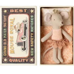 Little Sister Princess Mouse in a Matchbox