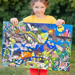 Love of Bats 100 Piece Jigsaw Floor Puzzle