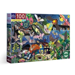Love of Bats 100 Piece Jigsaw Floor Puzzle