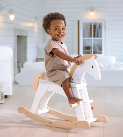 Lucky Wooden Rocking Horse