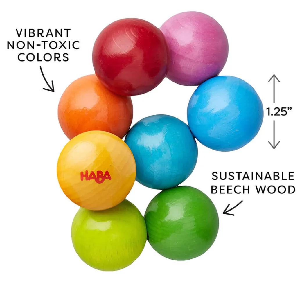 Magica Wooden Beads Clutching Toy