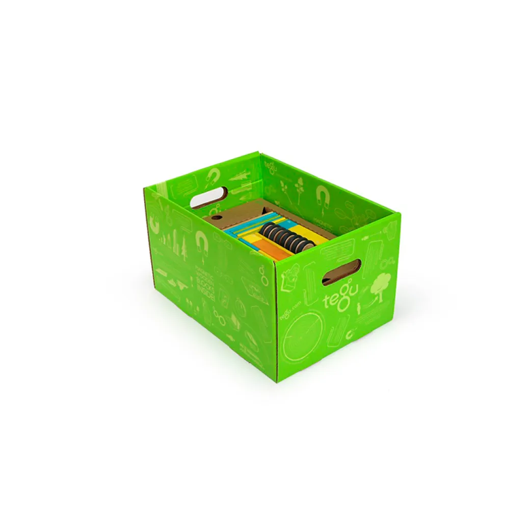 Magnetic Wooden Blocks Classroom Kit - 90 Piece Kit