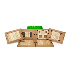 Magnetic Wooden Blocks Classroom Kit - 130 Piece Kit