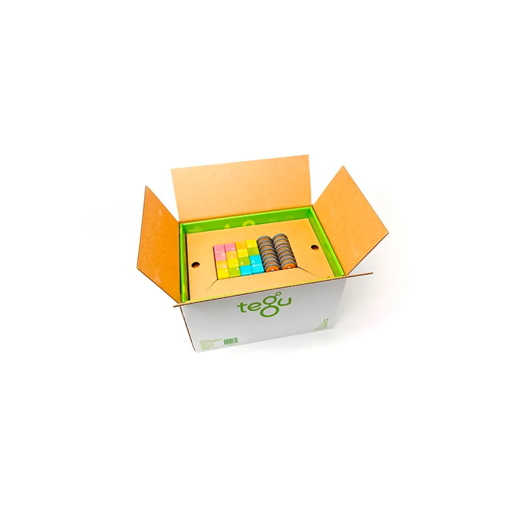 Magnetic Wooden Blocks Classroom Kit - 130 Piece Kit