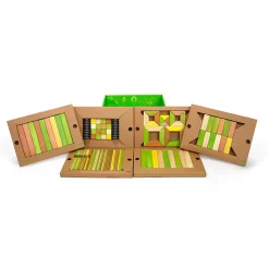 Magnetic Wooden Blocks Classroom Kit - 130 Piece Kit