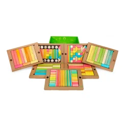 Magnetic Wooden Blocks Classroom Kit - 240 Pieces