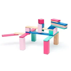 Magnetic Wooden Blocks - 24 Piece Set Blossom