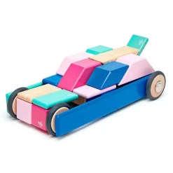 Magnetic Wooden Blocks - 42 Piece Set Blossom
