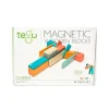 Magnetic Wooden Blocks - 24 Piece Set Sunset
