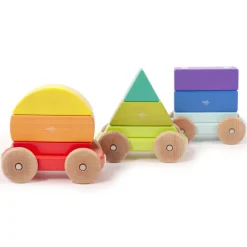 Magnetic Wooden Shape Train