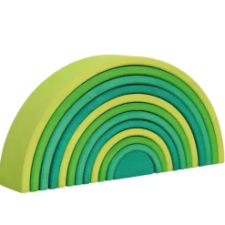 Meadow Green Wooden Rainbow Tunnel
