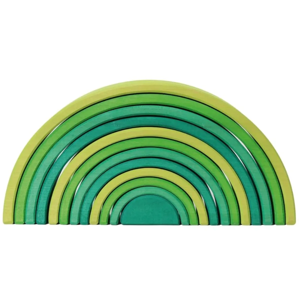 Meadow Green Wooden Rainbow Tunnel