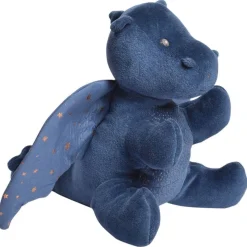Midnight Dragon Organic Fabric Stuffed Animal