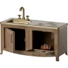 Miniature Kitchen for Mice - Light Brown