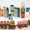 Mountain View Wooden Train Set