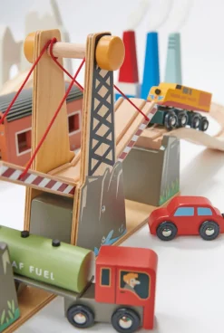 Mountain View Wooden Train Set