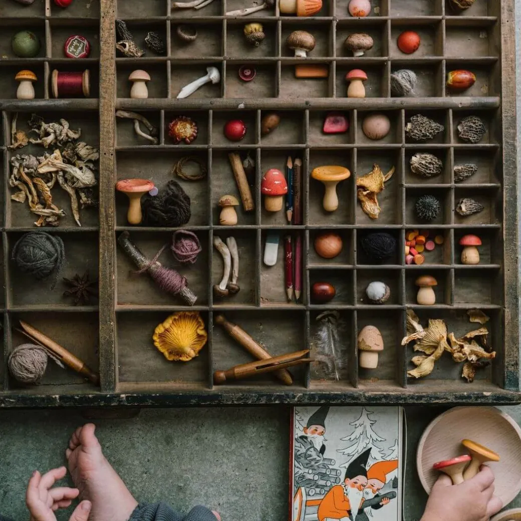 Mushroom Grove Wooden Play Set