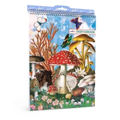 Mushroom-Themed Sketchbook