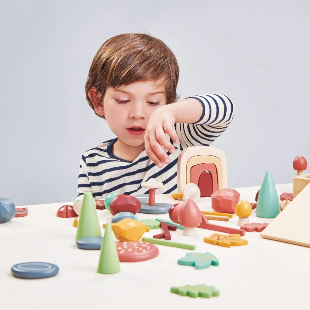 My Forest Floor Wooden Play Set