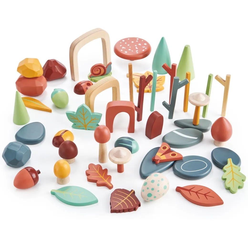 My Forest Floor Wooden Play Set
