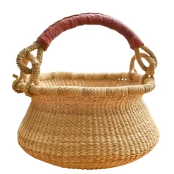 Natural Swing Bolga Basket