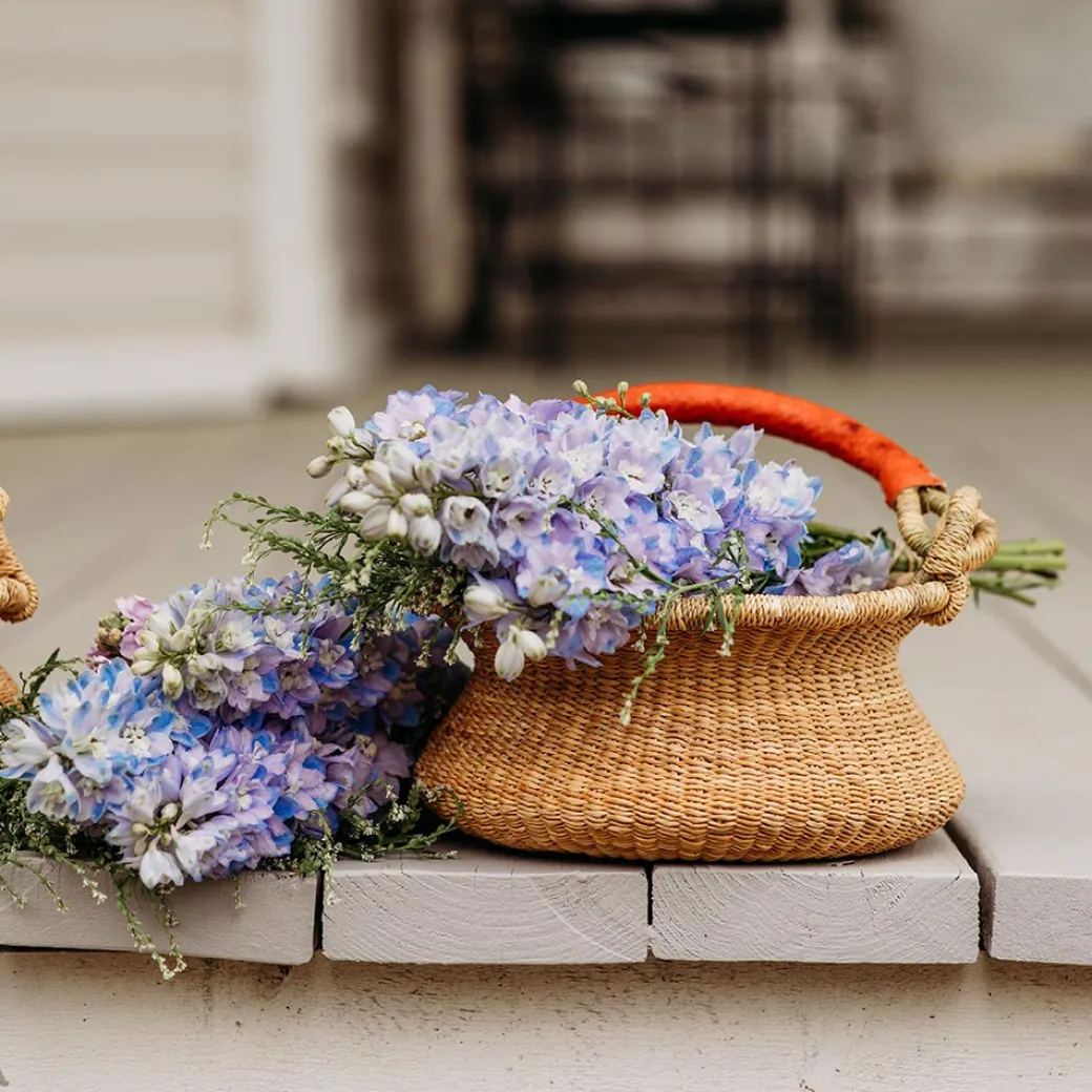 Natural Swing Bolga Basket