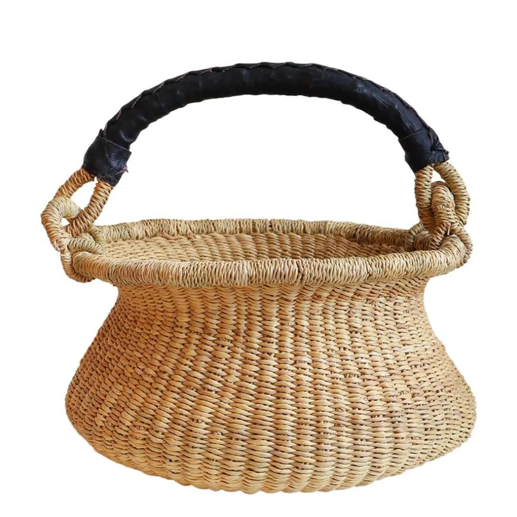 Natural Swing Bolga Basket