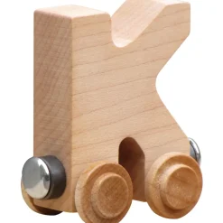 Natural Wooden Name Train Letters
