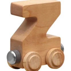 Natural Wooden Name Train Letters
