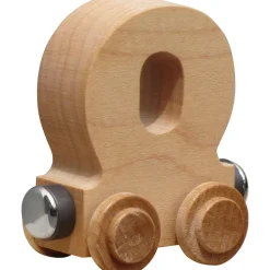 Natural Wooden Name Train Letters