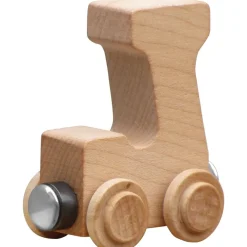Natural Wooden Name Train Letters