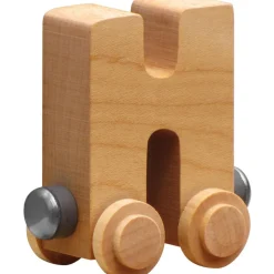 Natural Wooden Name Train Letters