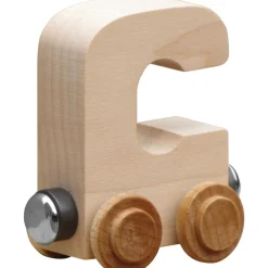 Natural Wooden Name Train Letters