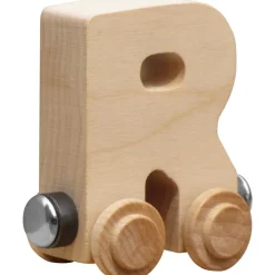 Natural Wooden Name Train Letters