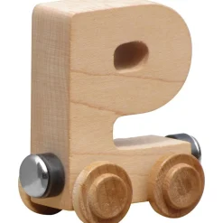 Natural Wooden Name Train Letters