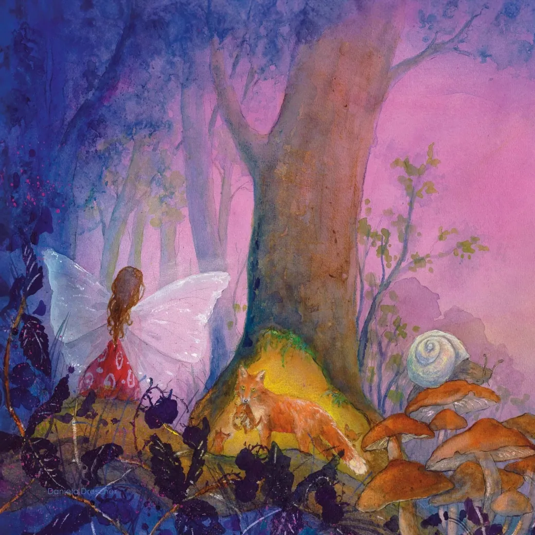 Night Light Transparency Set - Little Fairy Can't Sleep