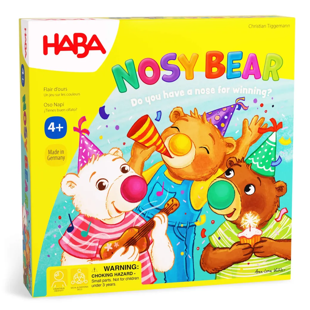 Nosy Bear Party Game