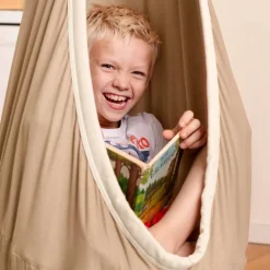 Organic Cotton Kids Indoor Hanging Nest Swing