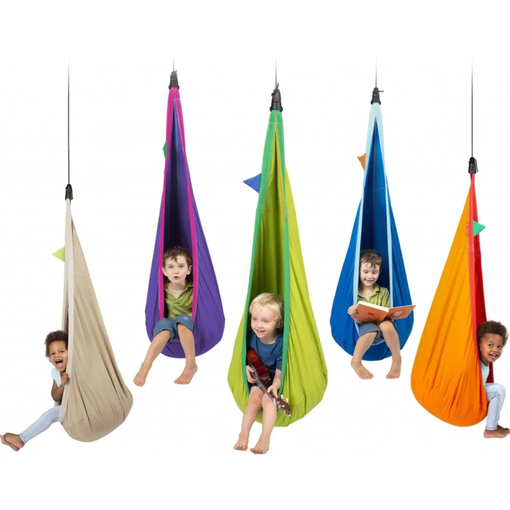 Organic Cotton Kids Indoor Hanging Nest Swing