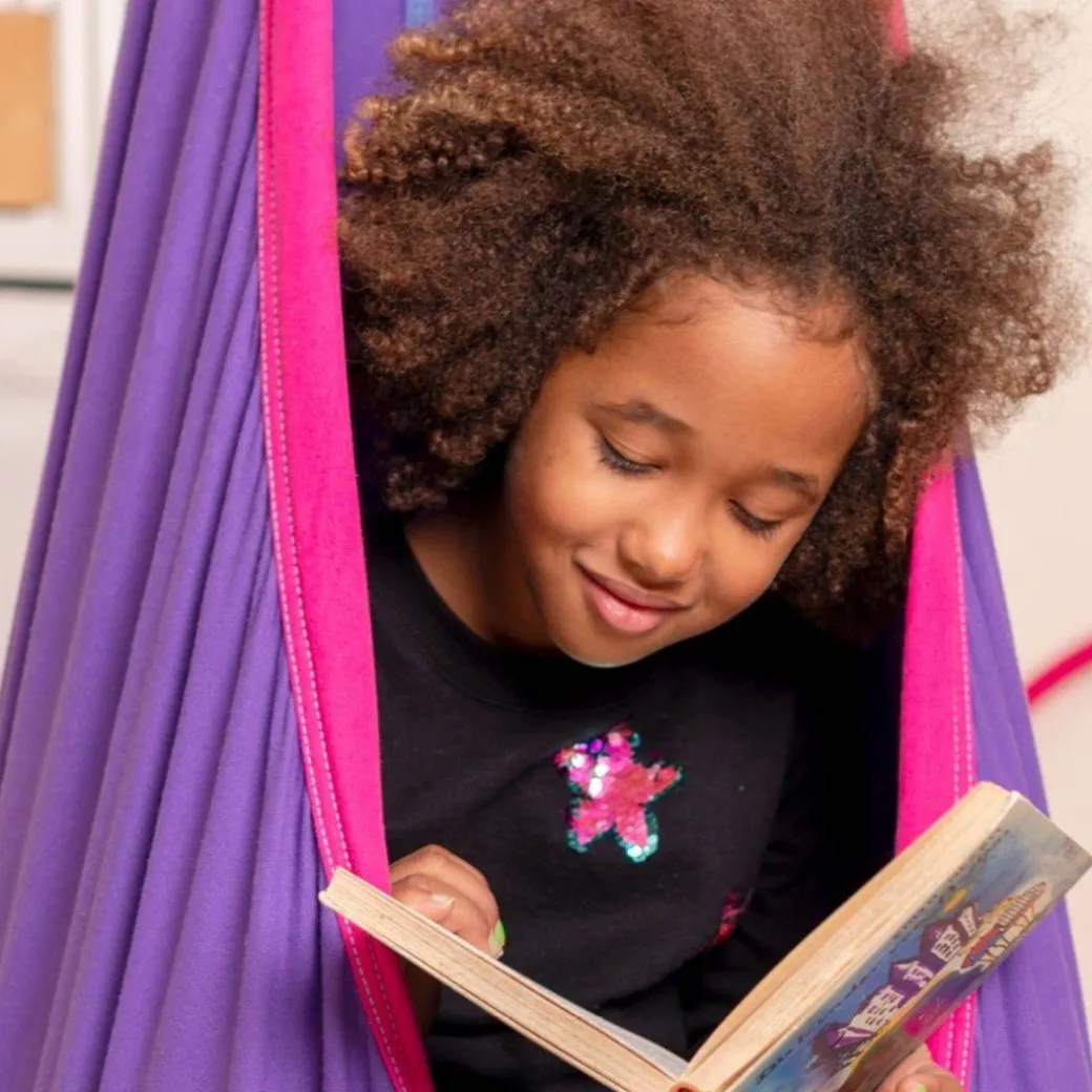 Organic Cotton Kids Indoor Hanging Nest Swing