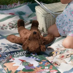 Organic Floppy Brown Teddy Bear
