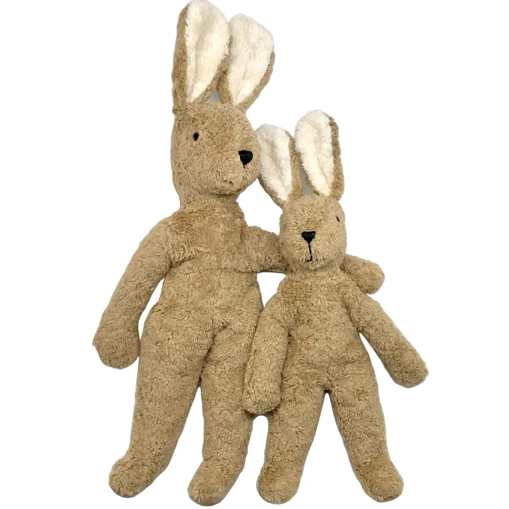 Organic Floppy Bunny Rabbit, Beige