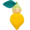 Organic Rattle Doll - Lemon